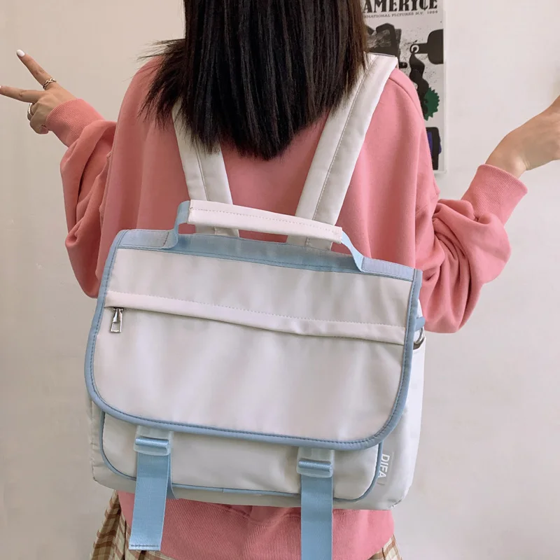 Dcimor nova multifuncional à prova dnylon água náilon mochila feminina moda botão portátil pequeno saco de escola alta qualidade
Dcimor nova multifuncional à prova dnylon água náilon mochila feminina moda botão portátil pequeno saco de escola alta qualidade